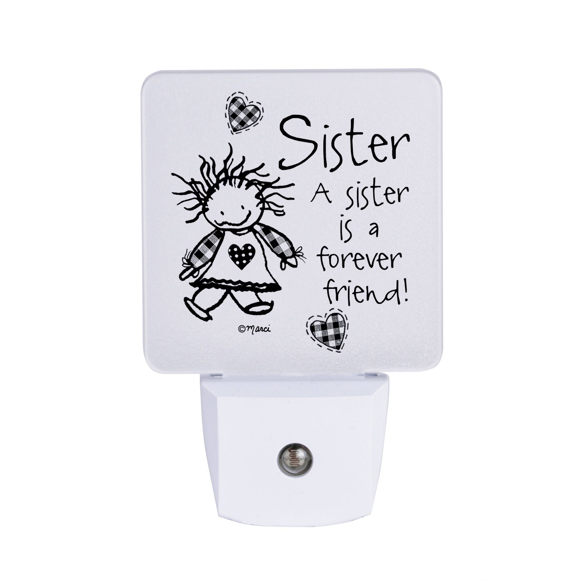 Marci Art Sister Night Light